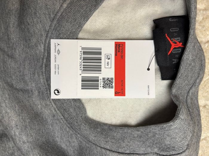 Ensemble Jordan Jogging Taille L Homme Gris - photo numéro 5