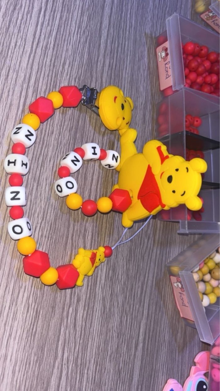 Ensemble attache tétine et anneaux’ de dentition - photo numéro 8