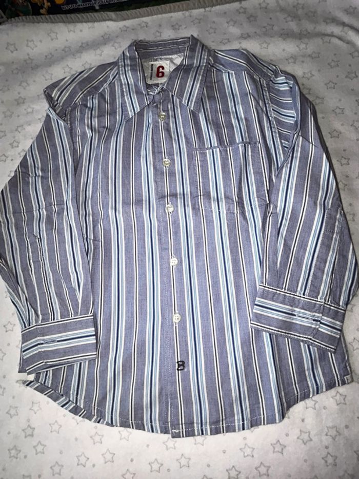 Chemise lignée 6 ans garçon Bellerose