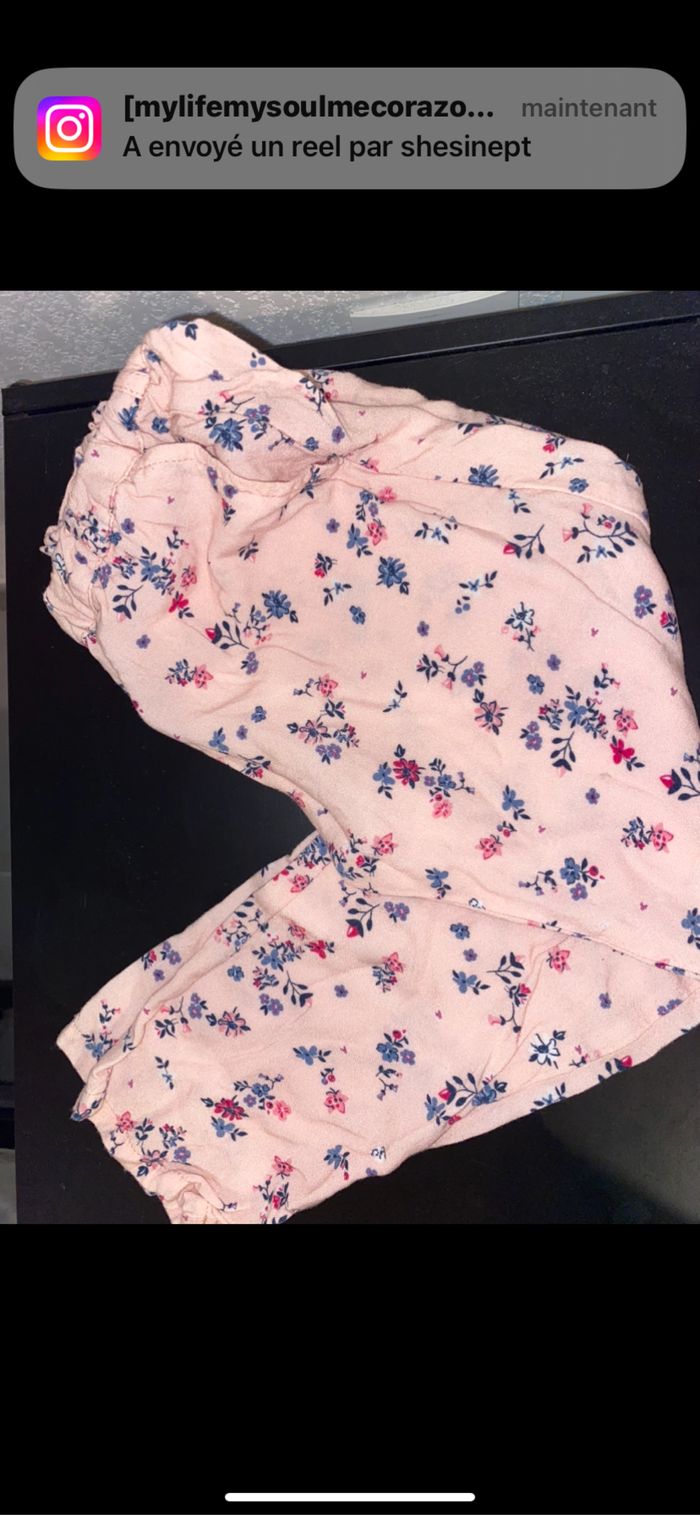 Pantalon fluide rose - photo numéro 3