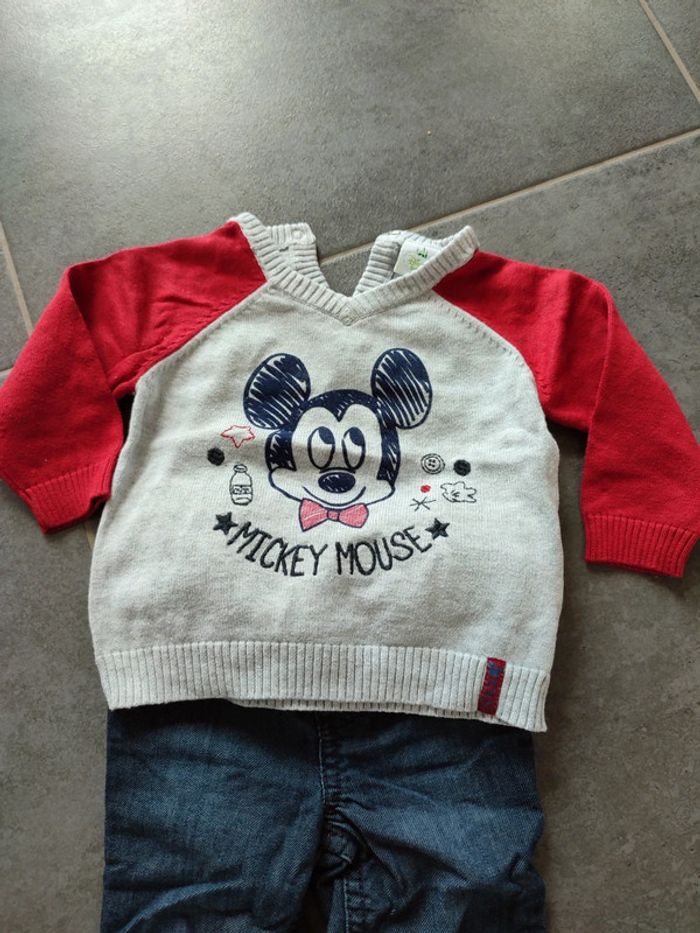 Ensemble pantalon et pull 9 mois - photo numéro 2