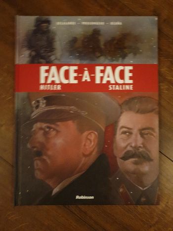 Bande dessinée Face à face Hitler Staline