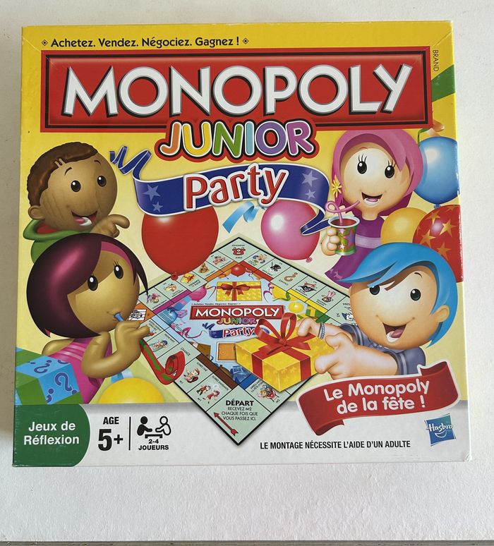 monopoly junior party