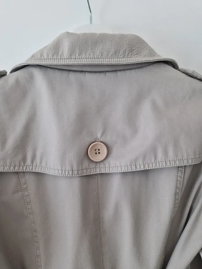 Trench Marque Freda Taille 1 (38) beige - photo numéro 7