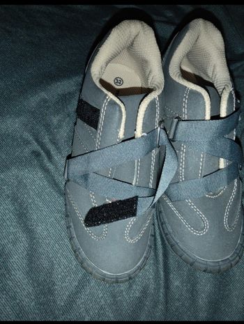 Basket bleu taille 32