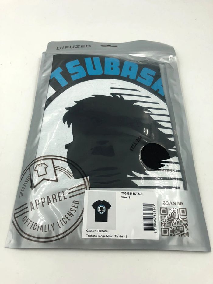 T-shirt Captain Tsubasa taille S neuf