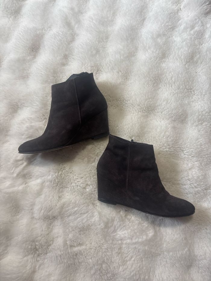 Bottine compensées 36 femme