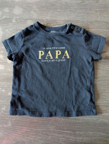 T-shirt manches courtes Papa