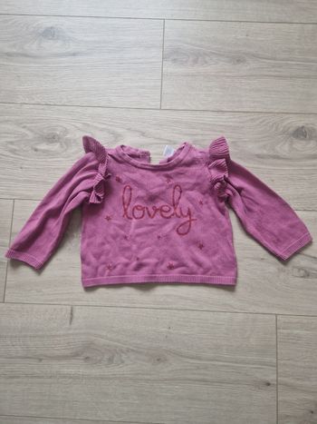 Pull bébé fille Tex 9 mois