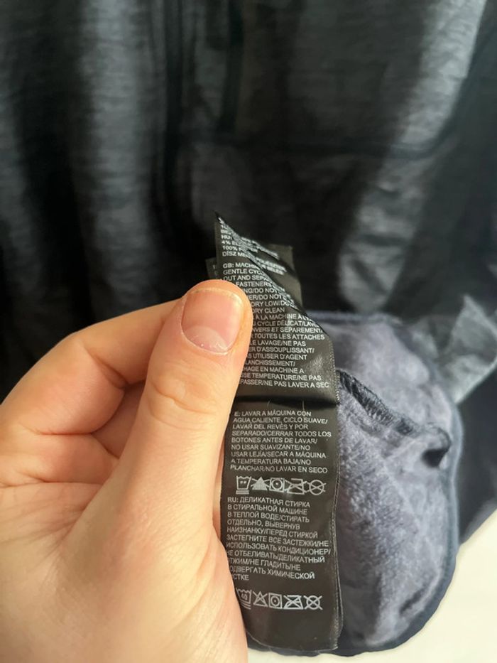 Veste the north face bleue foncé taille L homme - photo numéro 8