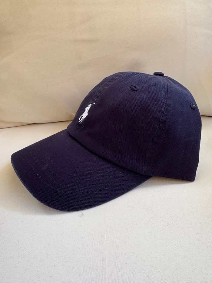 Casquette Ralph Lauren bleue foncée neuve - photo numéro 5