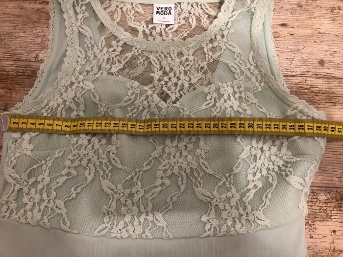 Robe vert clair Vero Moda - photo numéro 9
