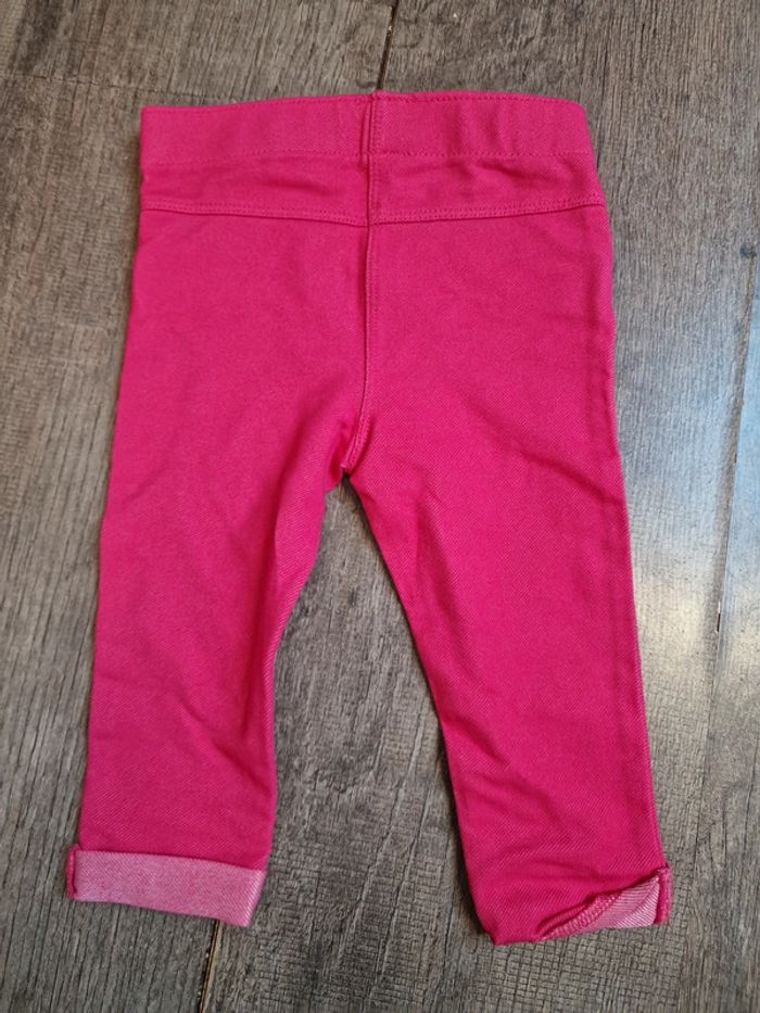 Legging rose kiabi 12 mois - photo numéro 3