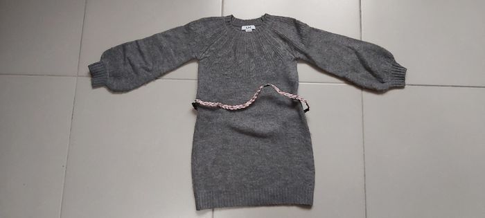 Robe pull manche longue 6 ans