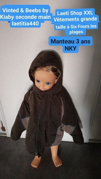 Manteau garçon 3 ans NKY