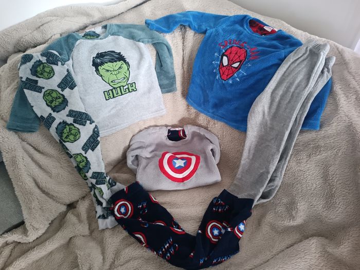 Lot pyjamas Marvel 3-4 ans
