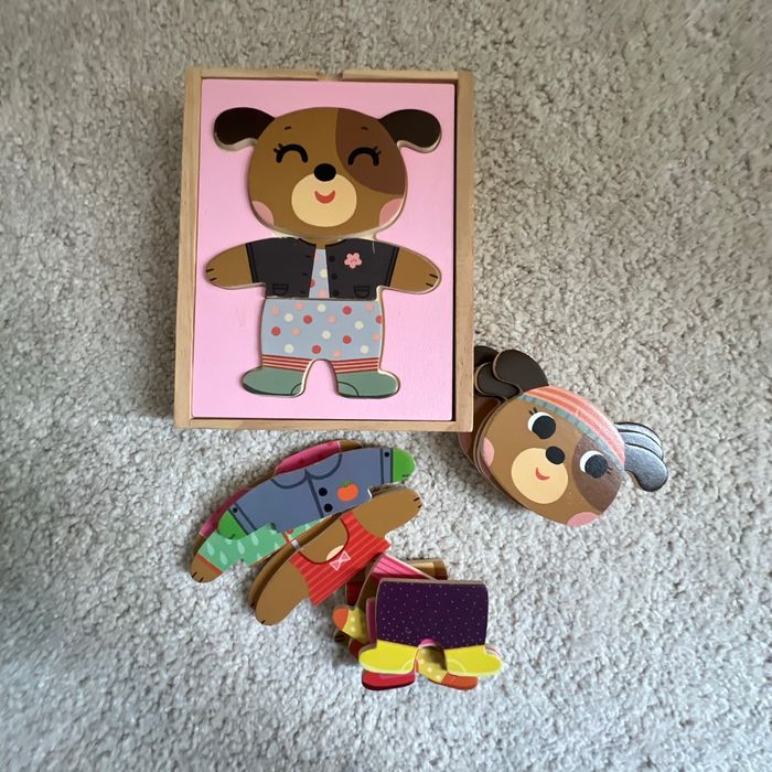 Puzzle Dressup Djeco chien