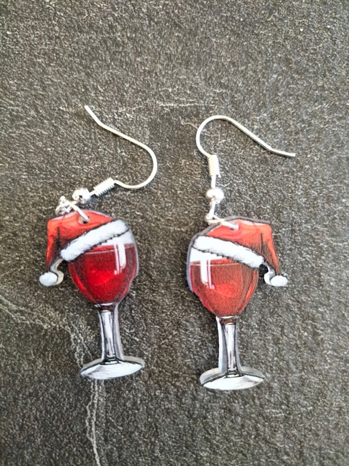 Paire de boucles d'oreilles neuve - photo numéro 2