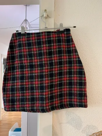 Mini jupe à carreaux