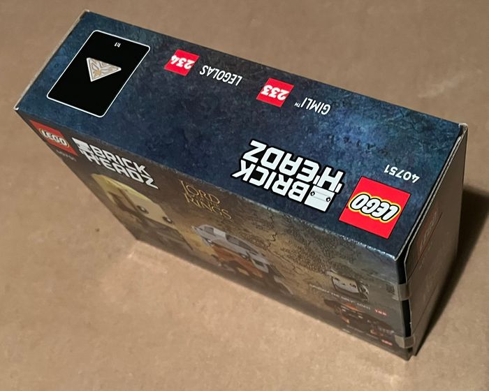 Lego Brick Headz LOTR 40751 - Legolas et Gimli (neuf et scellé) - photo numéro 3