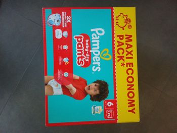 Couches Pampers pants taille 6