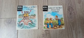 Lot de 2 livres kiki et koko vintage