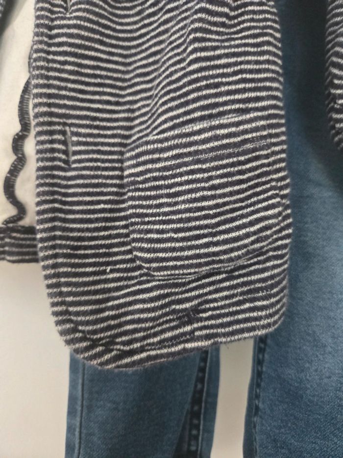 Ensemble veste et jean / H&M et 3 pommes 80 cm 👦 - photo numéro 3