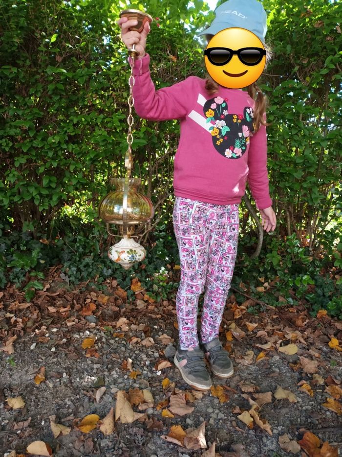 Suspension lustre ancien vintage - photo numéro 8