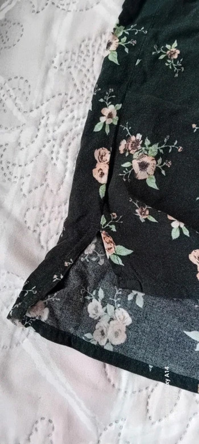 Blouse en viscose motif fleurs fille 152 cm L.O.G.G - photo numéro 12