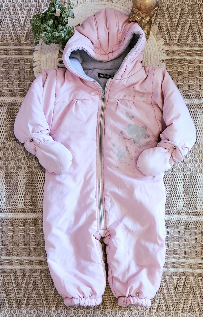 Combinaison Bébé fille 12mois Les P'tits Babies rose