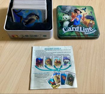 Jeu Cardline animaux