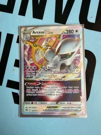 [NEUVE] ARCEUS VSTAR 123/172 - Stars Étincelantes (FR) - Ultra Rare - Pokémon