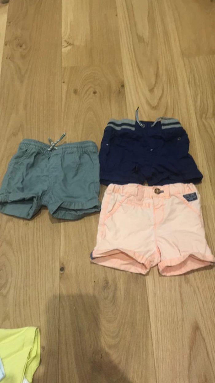 3 shorts 9mois