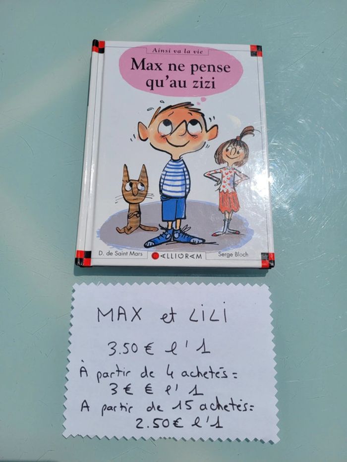 Les aventures de Max et Lili, Ainsi va la vie, Tome 87 : Max ne pense qu'au zizi - photo numéro 2