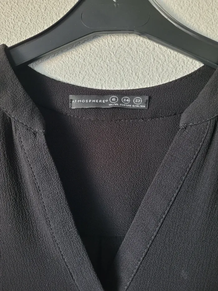 Blouse noire 3/4 - photo numéro 4