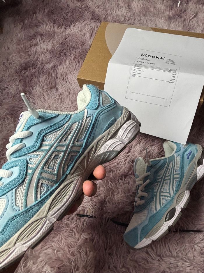 Asics GEL NYC bleu cream bleu neuve taille 42 - photo numéro 5