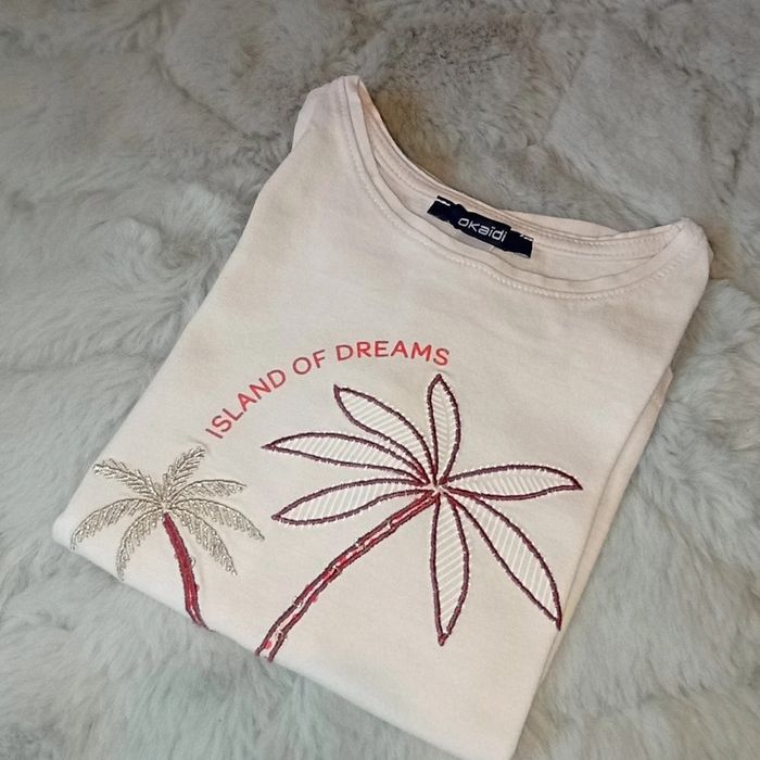 Superbe t-shirt MC 4 ans 🌹 Okaïdi 🌹 excellent état - photo numéro 6
