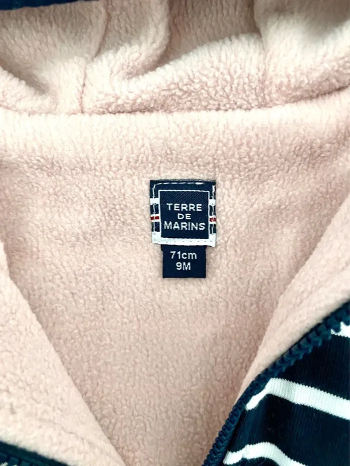 Veste chaude Terre de Marins taille 9 mois NEUVE - photo numéro 4