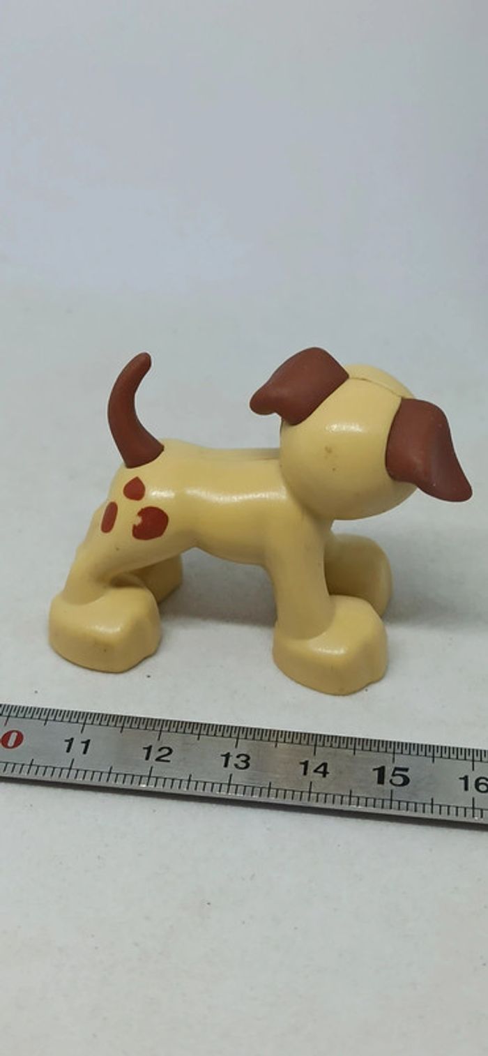 Chien marron lego duplo - photo numéro 2