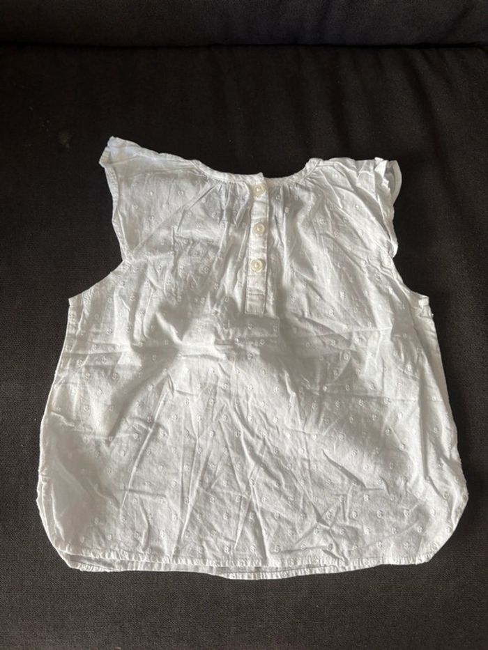 Blouse à pois blancs - photo numéro 2