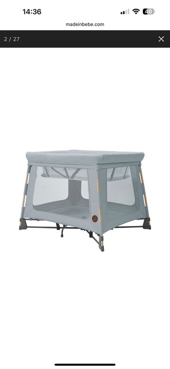 Lit parapluie voyage SWIFT Maxi Cosi