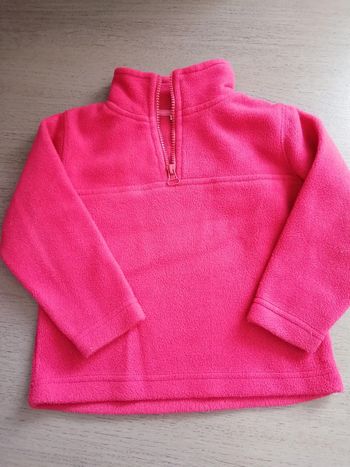 Pull zippé polaire 3 ans