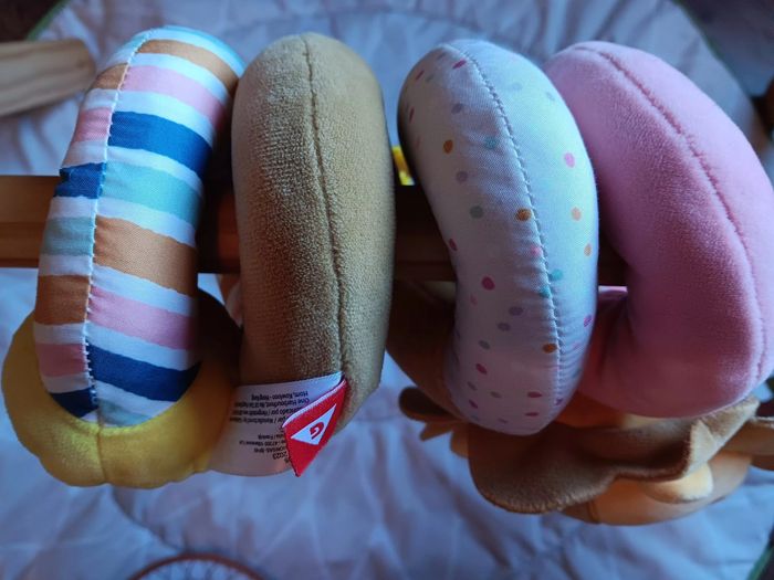 Spirale d'activités bébé- siège auto/ poussette- multicolor - photo numéro 5