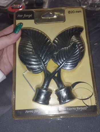 Embout tringle a rideau