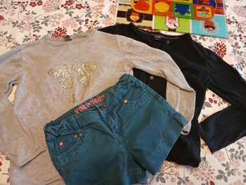 Lot vêtements fille 8 ans