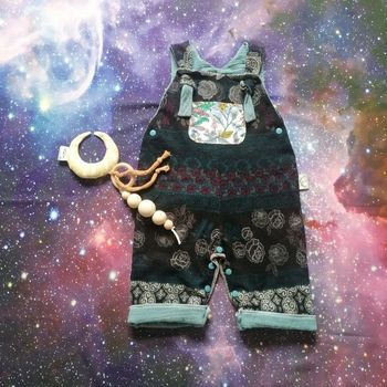 Box enfant des étoiles Turbul'Essence ✨ Salopette et hochet