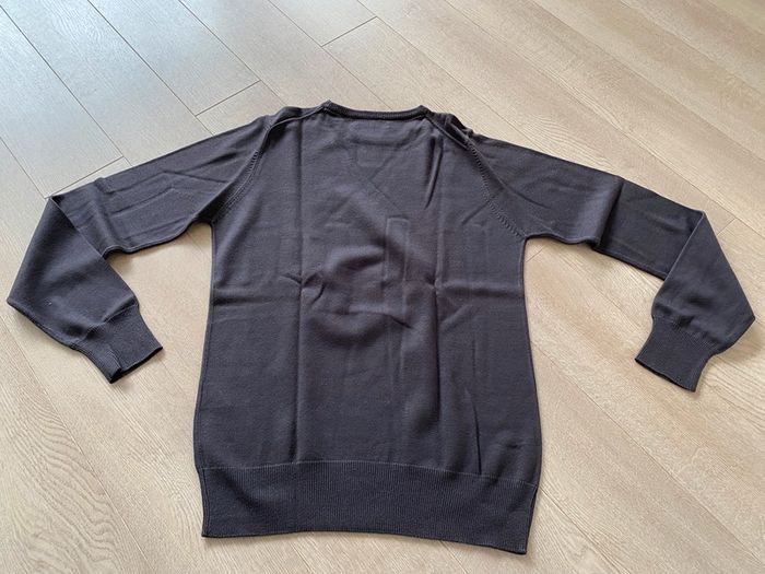 Pull col rond marron Jules - photo numéro 5
