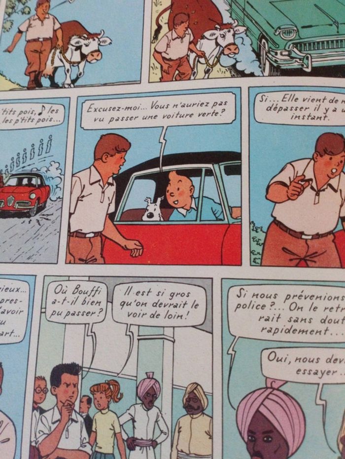 Les 4as et la vache sacrée EO avec Tintin - photo numéro 3
