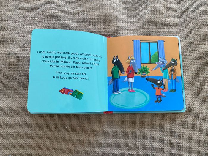 Livre p'tit loup ne met plus de couches Auzou - photo numéro 8