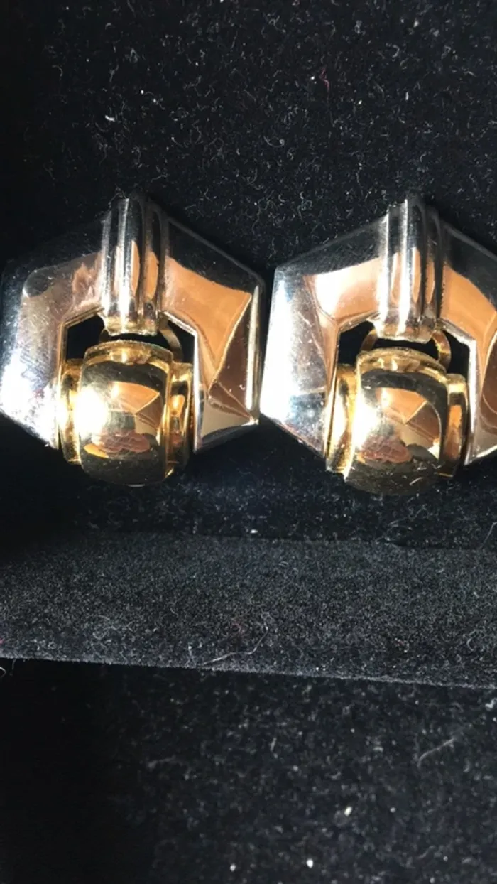 Boucle d’oreille clip vintage - photo numéro 2